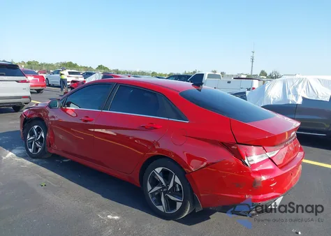 2023 Hyundai Elantra Limited from USA, damaged, VIN KMHLP4AG2PU458522